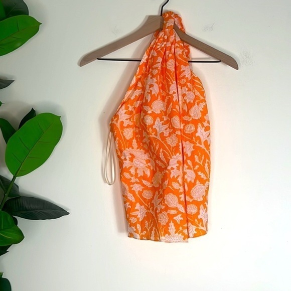 NWT Charina Sarte Botanica Knotted Floral Top Size‎ XS - Picture 5 of 11